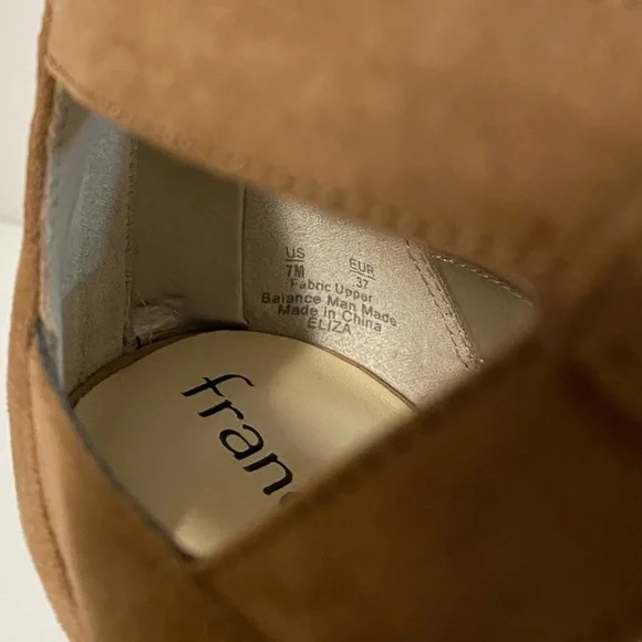 Francescas Collection Eliza Women’s 7 Lace Up Heels Open Toe Sandals Cut Out Tan - Picture 12 of 12